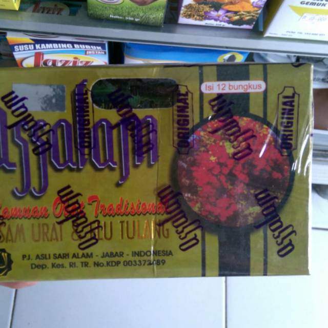 Herbal Asam urat dan Flu Tulang Original