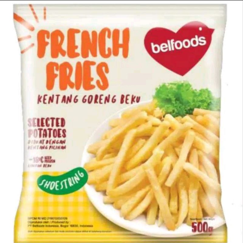 

Kentang goreng shoestring 500gr