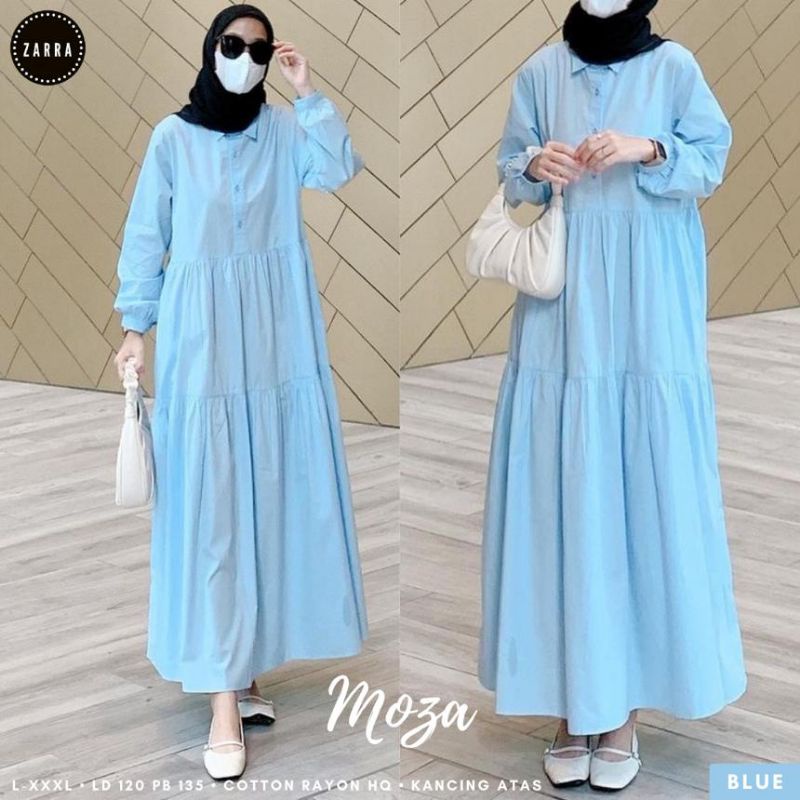 MOZA GAMIS MIDI TERBARU BY ZARRA