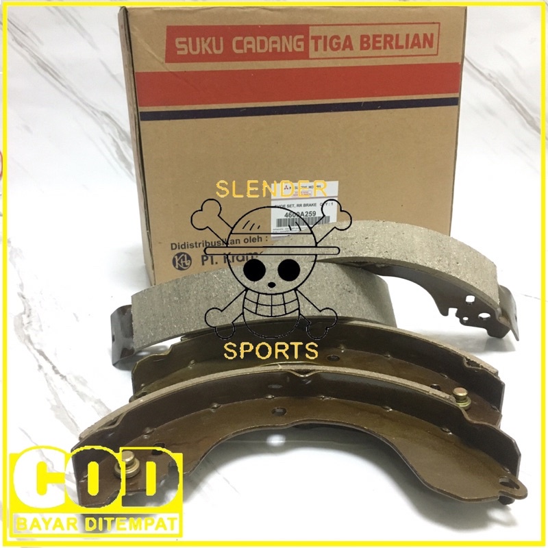 PAKET BRAKE PAD DAN BRAKE SHOE XPANDER - KAMPAS REM DEPAN XPANDER - MITSUBISHI XPANDER