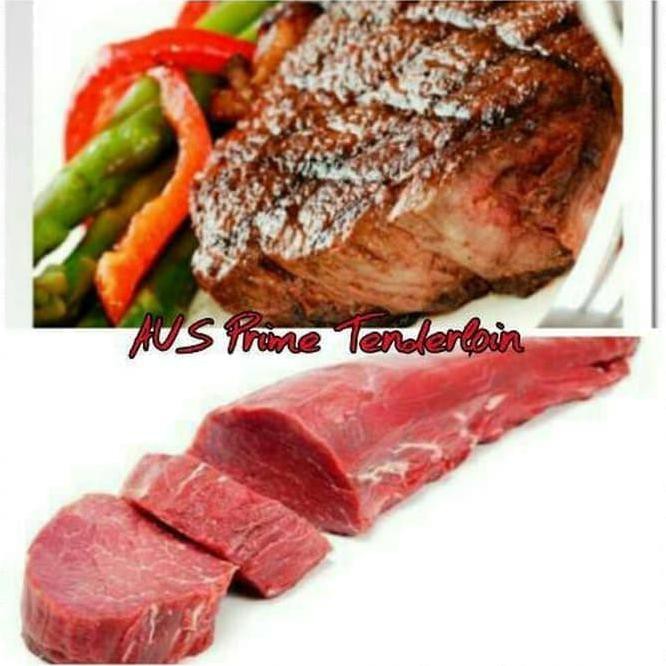 

Promo Aus Tenderloin Has Dalam - Steak Cut 200Gr / Daging Sapi Import Aus