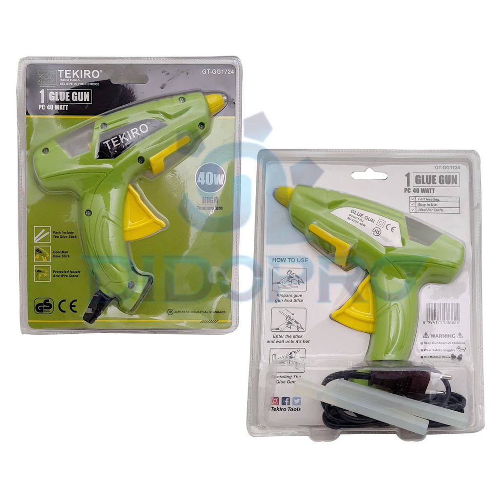 LEM TEMBAK 40WATT ALAT TEMBAKAN PISTOL LEM BAKAR GLUE GUN 40W 40WATT TEKIRO