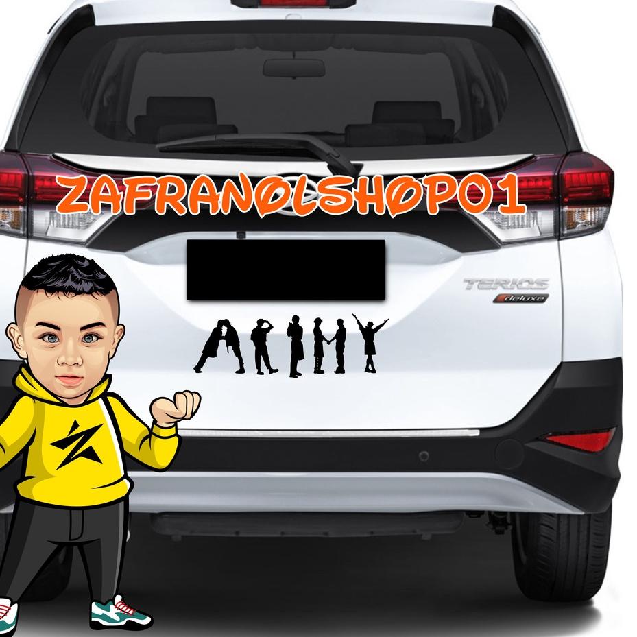 Recomended.. Cutting Stiker BTS Butter Sticker Kaca Mobil Stiker Body Mobil / Motor / Helm / Laptop 