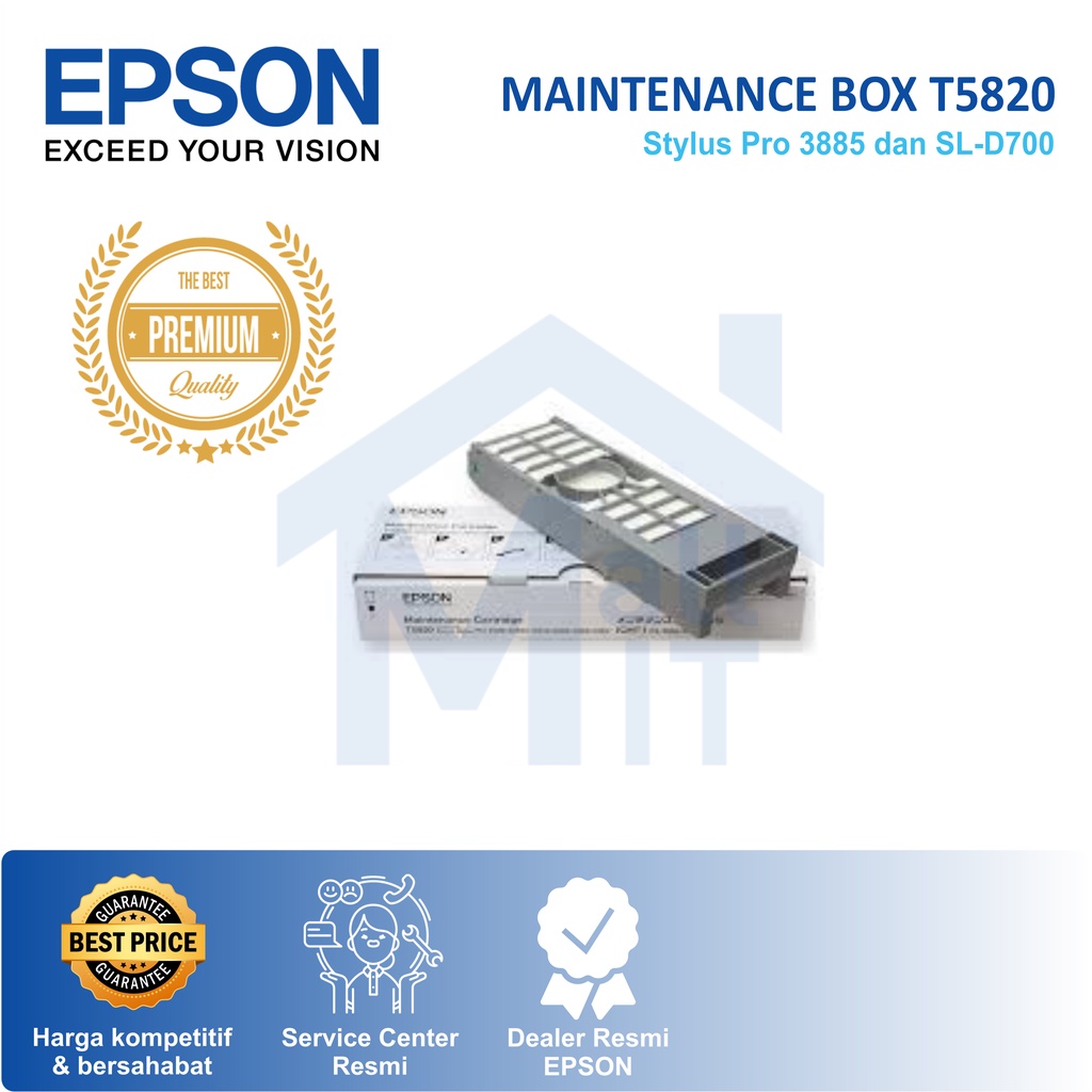 MAINTENANCE BOX EPSON T5820 c13t582000 STYLUS PRO 3885 D700