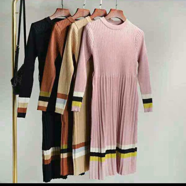 tunik rajut wanita import