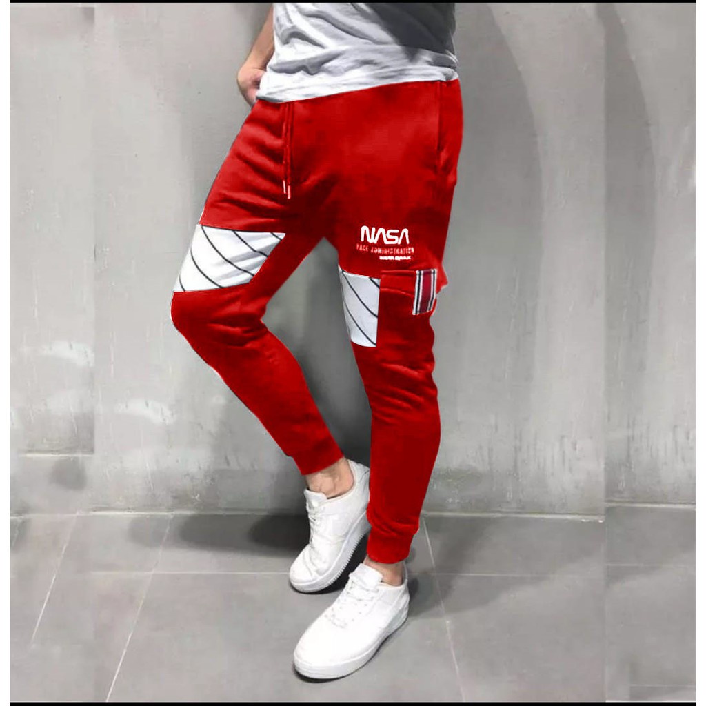 BISA COD/JHOSE/CELANA JOGGER NASA/TERBARU/UNISEX/TERMURAH