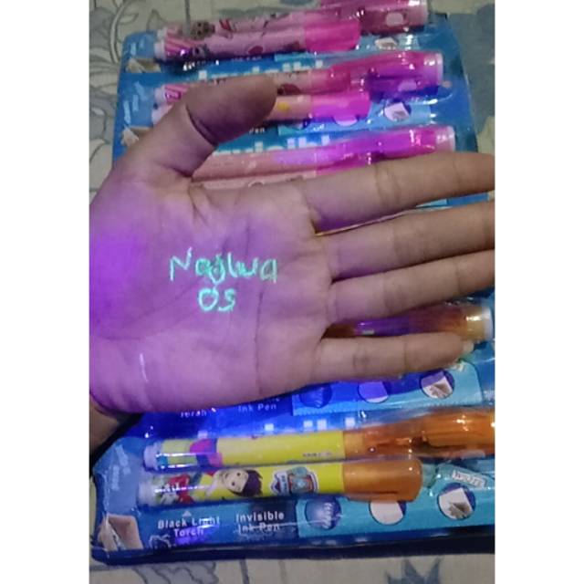 

COD-Pulpen led isi 12pcs /pen ajaib /pulpen contek/pulpen senter