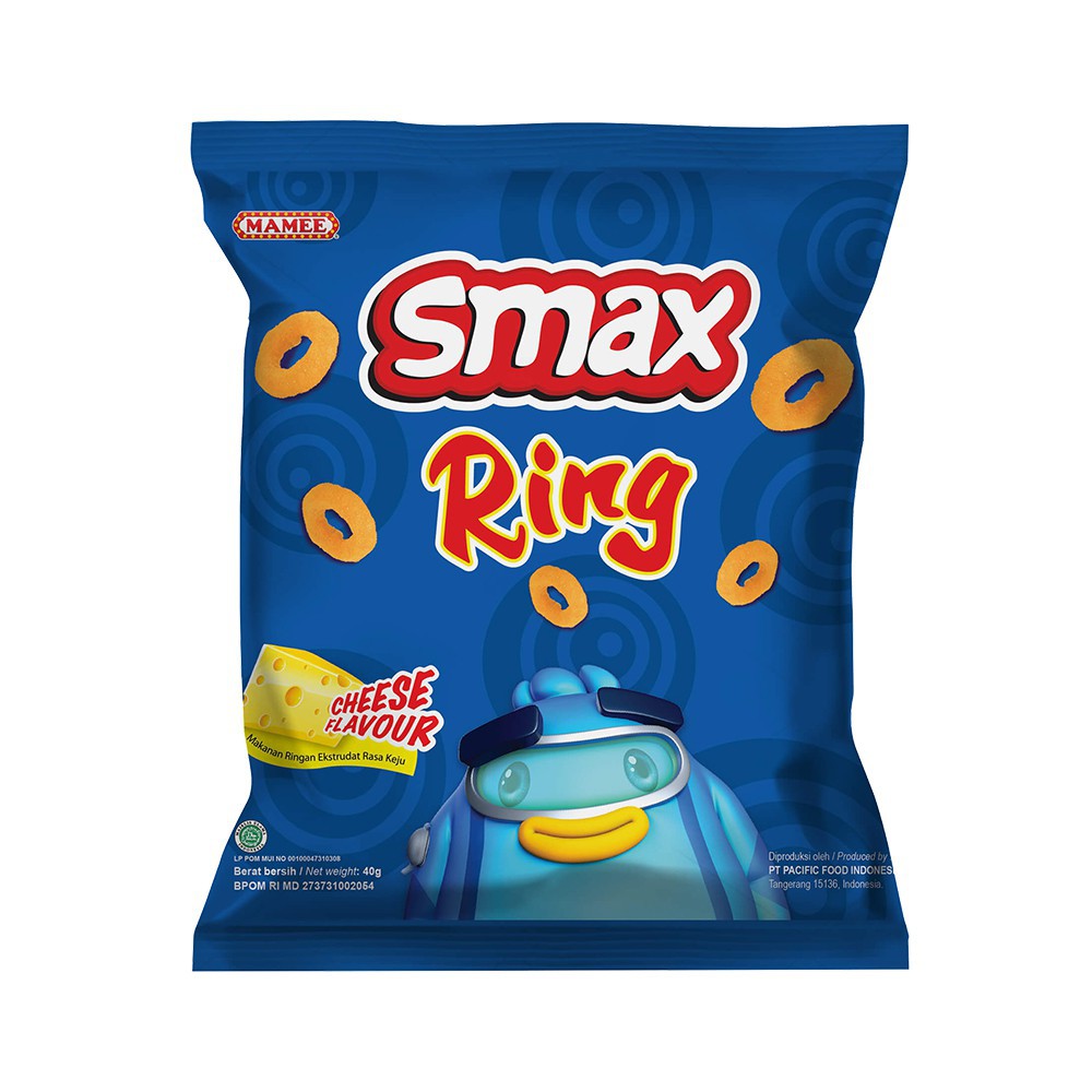 

Smax Ring Keju 40gr Cheese Flavour