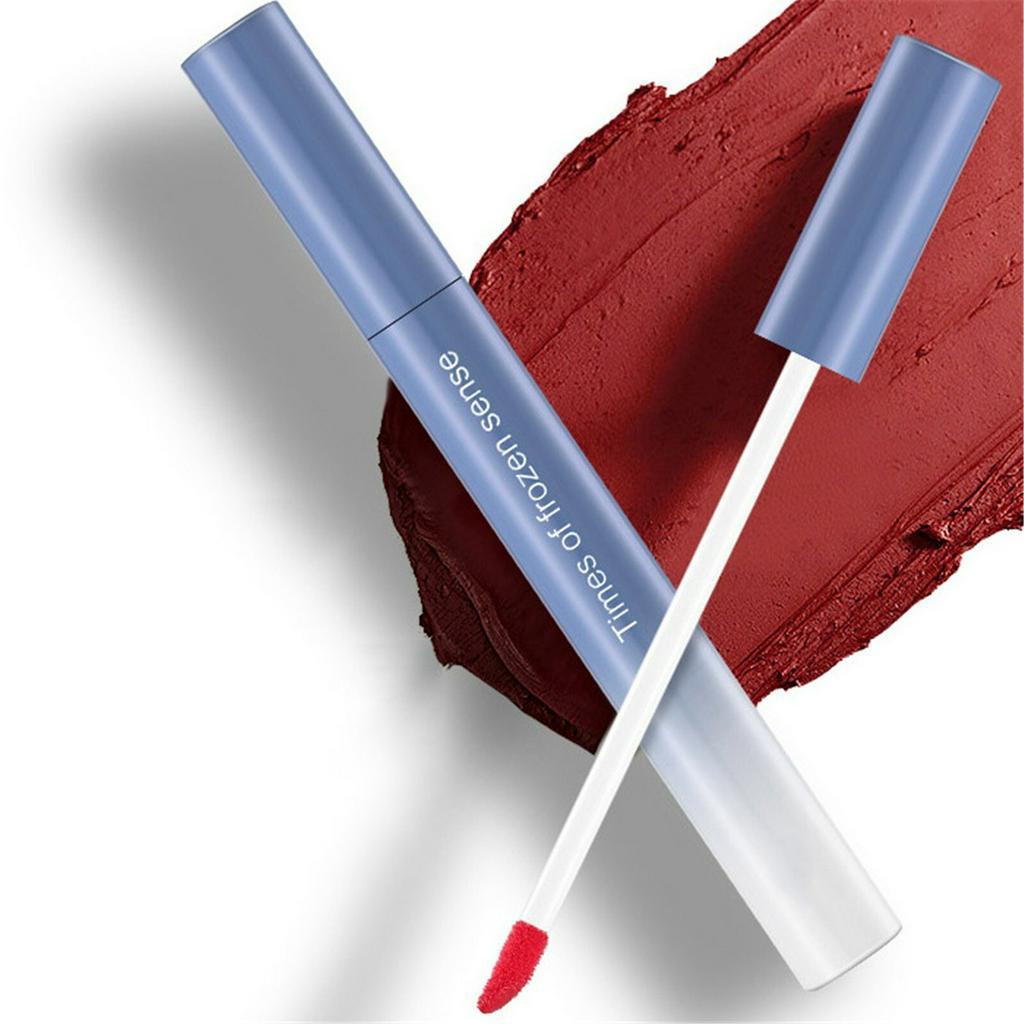 SVMY Lip Glaze Blue Matte Lipstick Moisturize your lips for a long time LA182