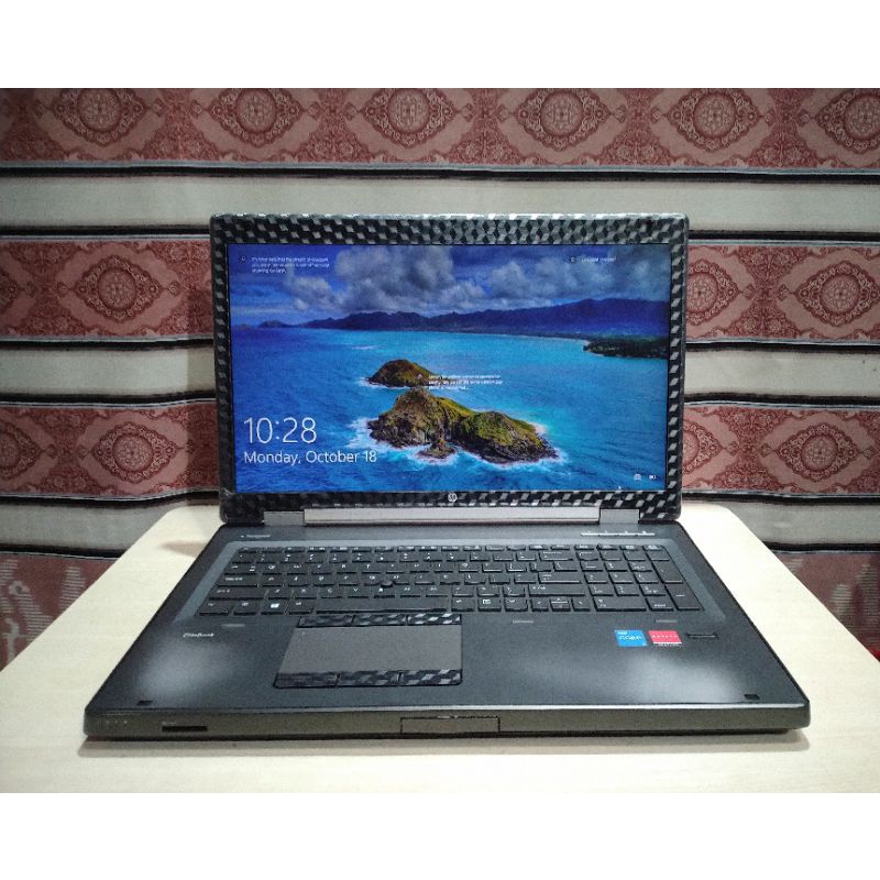 HP 17 INCH i7 SSD RADEON HD / FIREPRO DESIGN 3D MODELING RENDER EDIT WORKSTATION TEKNIK SIPIL 8760W