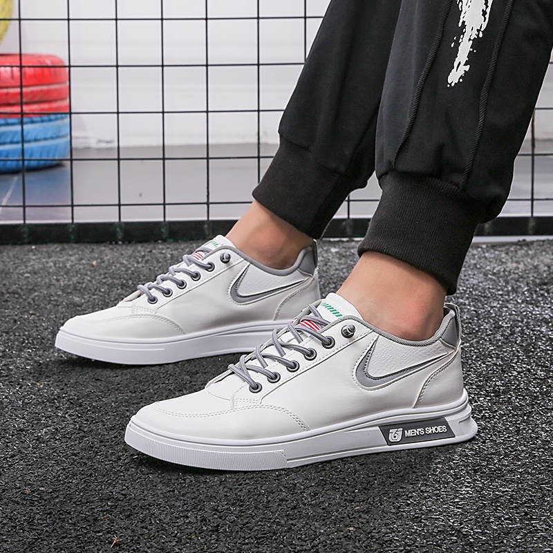 Mainland Sneakers Pria Wanita Bahan PU Import Casual Trendy KSC113