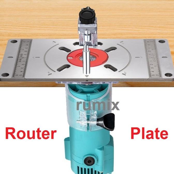 Router Plate - Insert Plate Router Table - Meja Router - Meja Trimmer