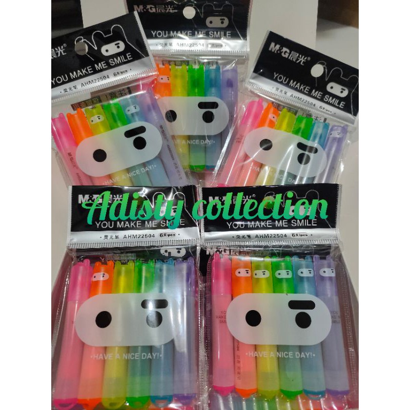 

Stabilo / Highlighter Mini isi 6 pcs