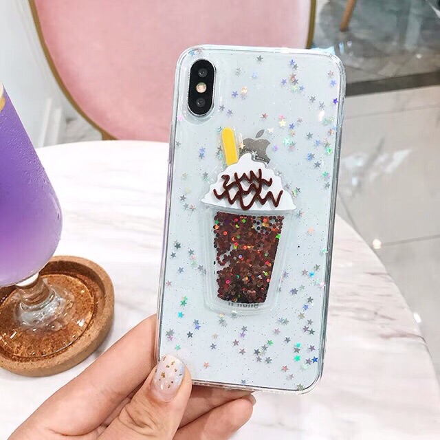 Choco Milk Case iPhone Oppo Vivo Xiaomi Samsung Huawei S7 S7edge, S8 S8+, S9 S9+ 8 Note 9 F3 F5 F1s