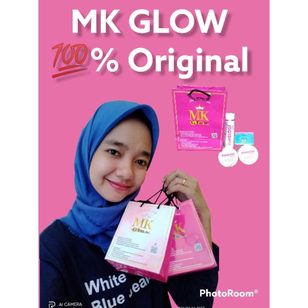 MK GLOW BPOM kemasan terbaru 100% Ori