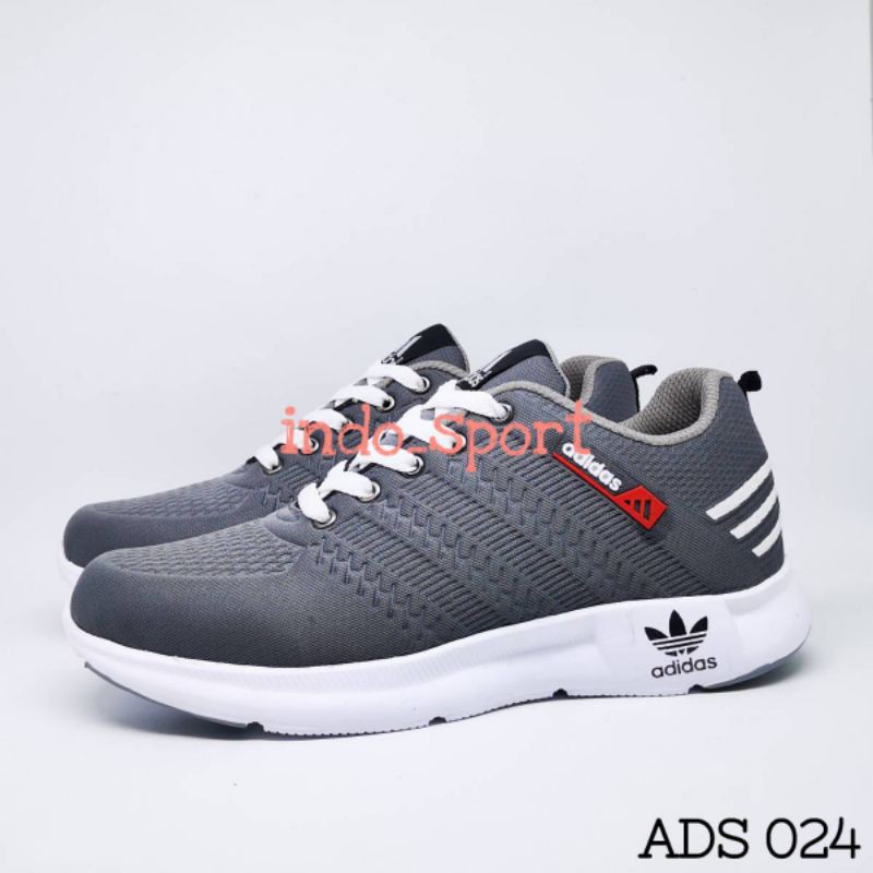 Sepatu sneakers kasual Adidas line Treveling Pria &amp; Wanita