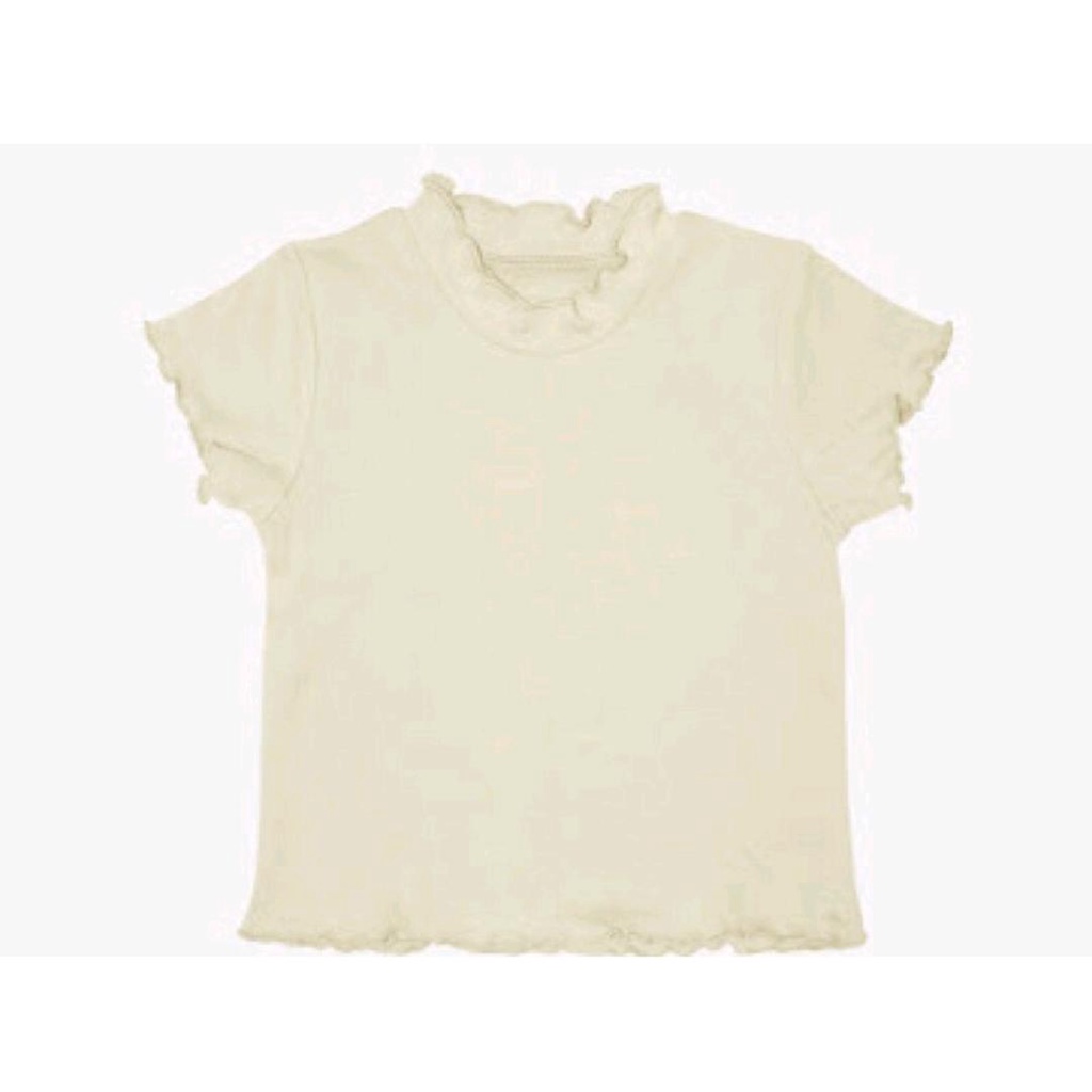 COTTON CUB RUFFLE SHIRT / BAJU BAYI / BAJU ANAK / BAJU