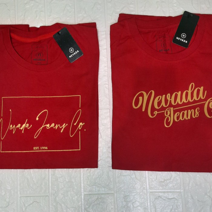 TERBARU kaos pria nevada/kaos santai/kaos wanita/kaos branded/kaos matahari