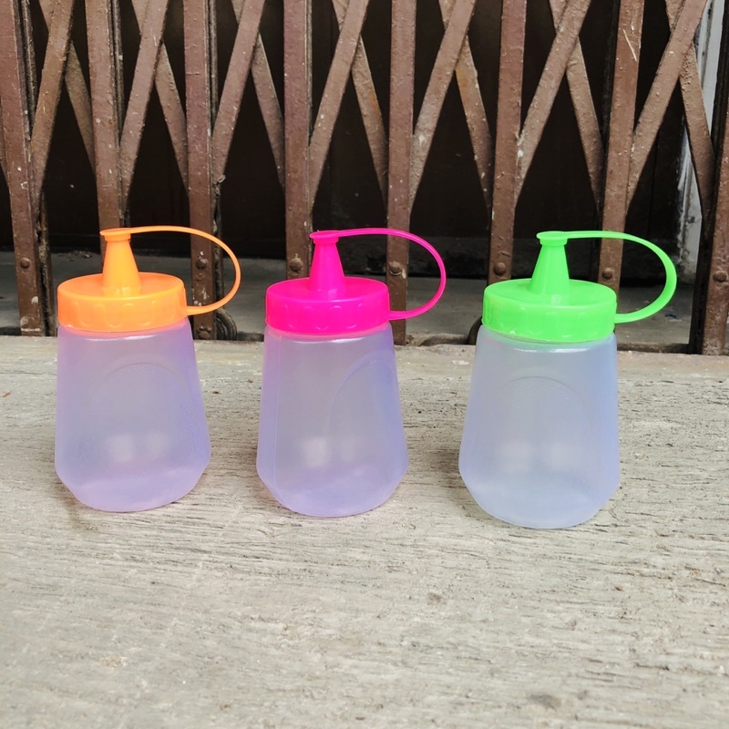 Botol kecap/ botol saus plastik 300 ml