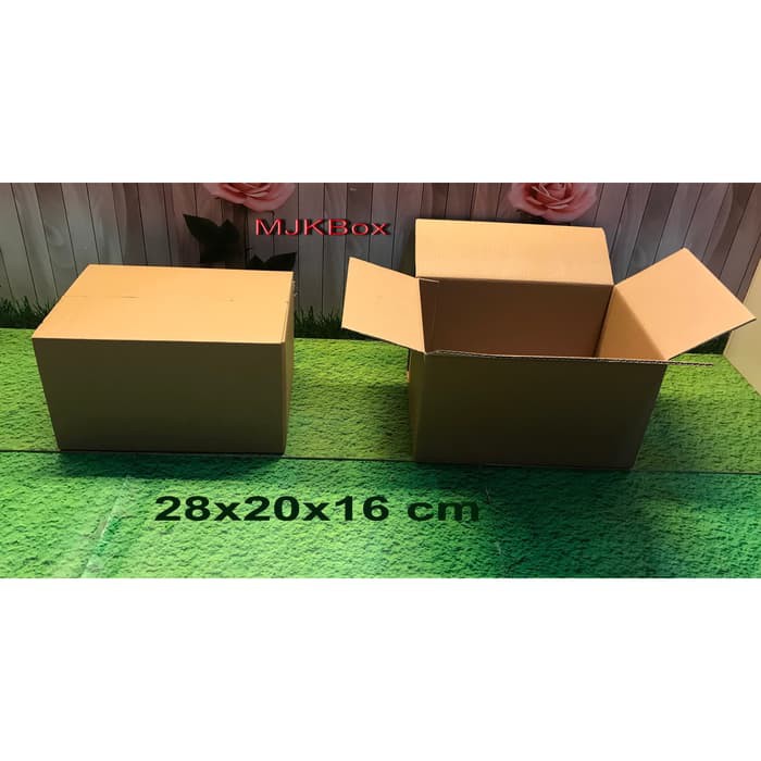 

SALE Kardus karton box uk.28x20x16 cm...ST untuk packing minimal beli 20 pcs