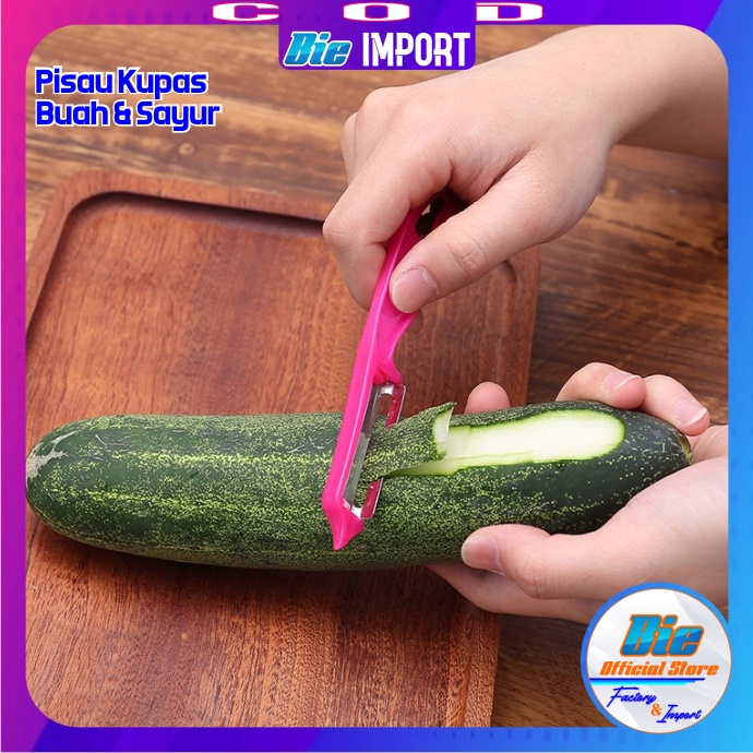 Pisau Kupas Buah Stainless Simple Impor Best Seller