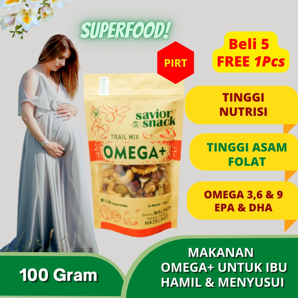 

Makanan Ibu Hamil Savior Snack Dengan 10 bahan Kualitas Premium Cemilan Sehat Bumil & Busui