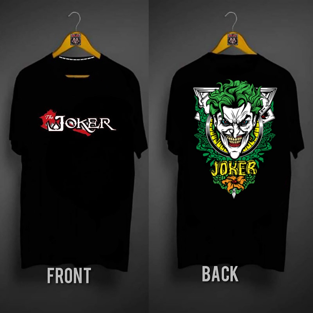 JOKER Original Black Timber T-Shirt Graphic Tee Printed JOKER TShirt For Men Women Baju Murah Viral 
