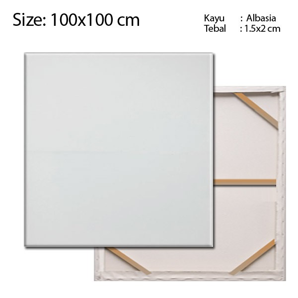 

Kanvas Lukis - Canvas Lukis 100x100 cm