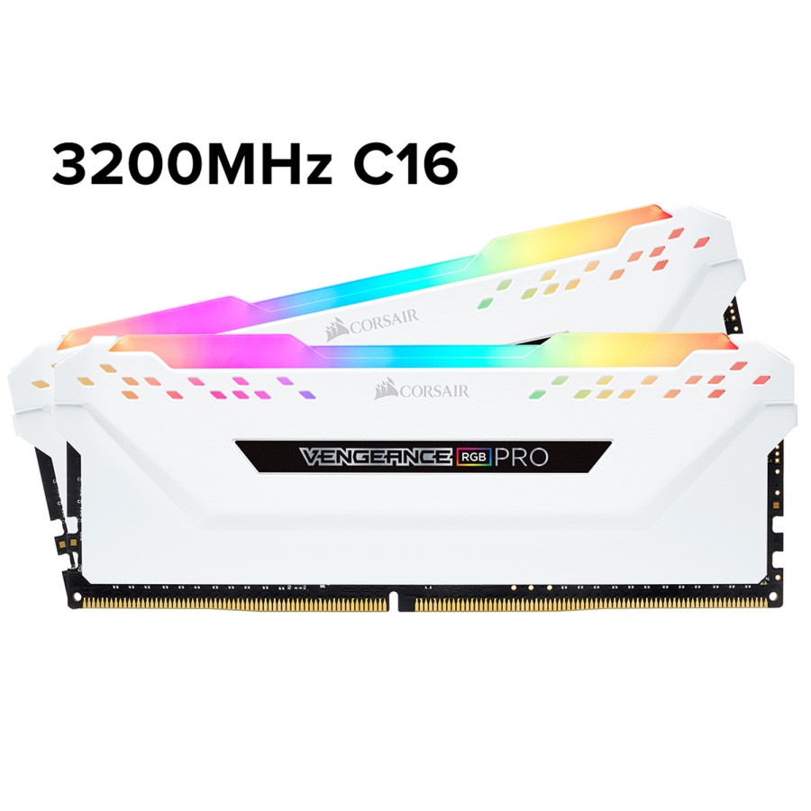 VENGEANCE RGB PRO 32GB (2 x 16GB) DDR4 3200MHz C16 CMW32GX4M2E3200C1