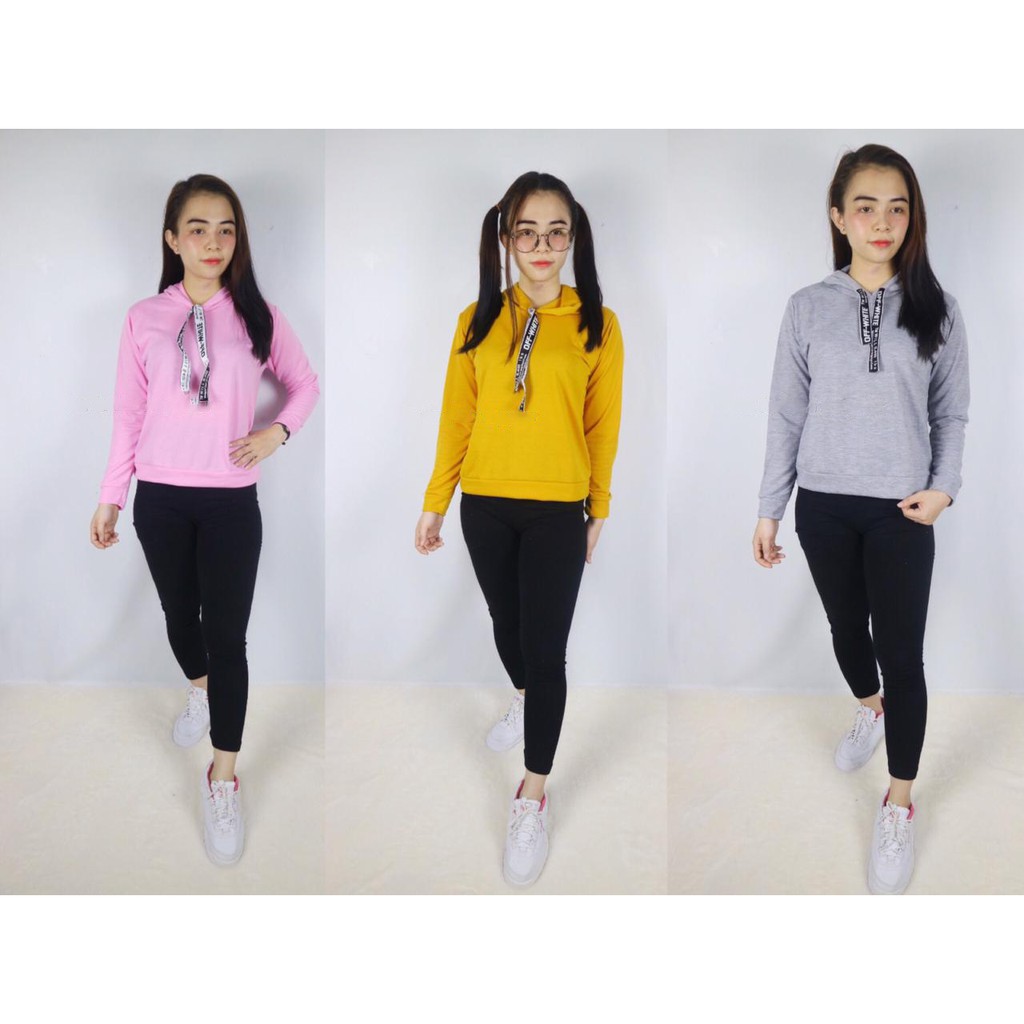 RX FASHION - HOODIE LETTER / SWEATER TALI TULIS | SWEATER SELLA - 1R-2