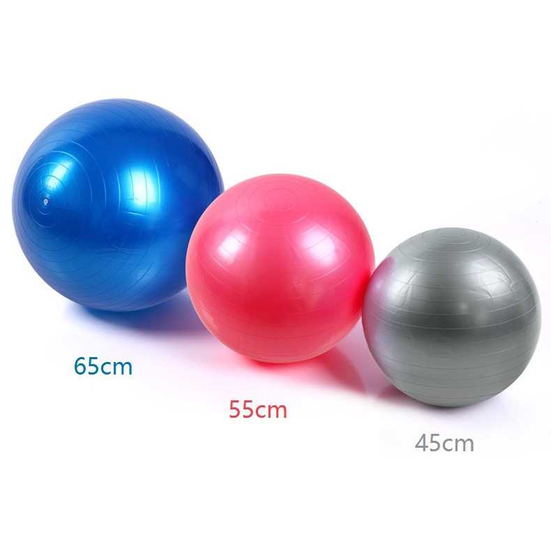 Bola Yoga Pilates Fitness Gym 55cm / Bola Yoga Ibu Hamil / Gym Ball Ibu Hamil Yoga Di Rumah Home Gym / Ball Fitness Pilates Tebal Lentur / Gymnastic Ball Senam Ibu Hamil / Ball Fitness Senam Olahraga Fitness Kesehatan Badan /Fitness Ball Gym Pilates Murah