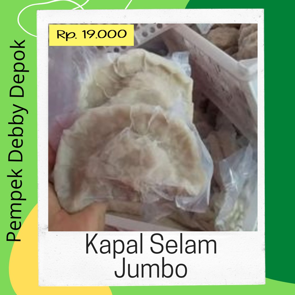 

Pempek Debby Depok |Pempek Palembang| Kapal Selam Super Satuan |Mpek Mpek Frozen Food Halal