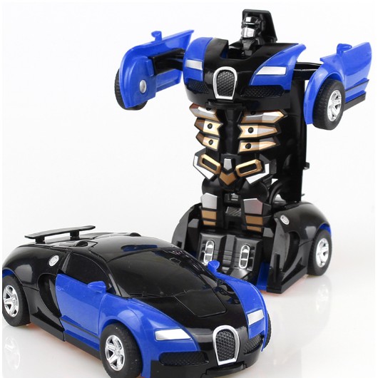 Mainan mobil anak berubah jadi robot transformer Inertia Mainan mobil anak berubah jadi robot transformer Inertia