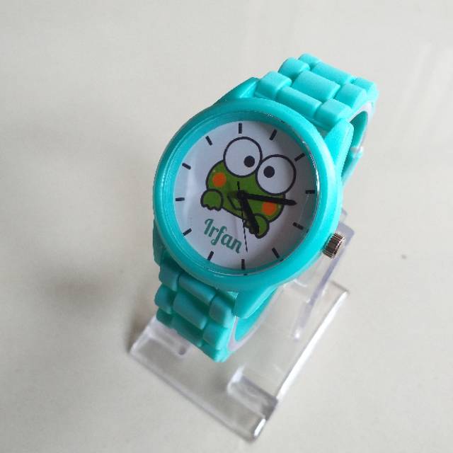 Jam tangan custom Rubber Kepang Custom unyu-unyu