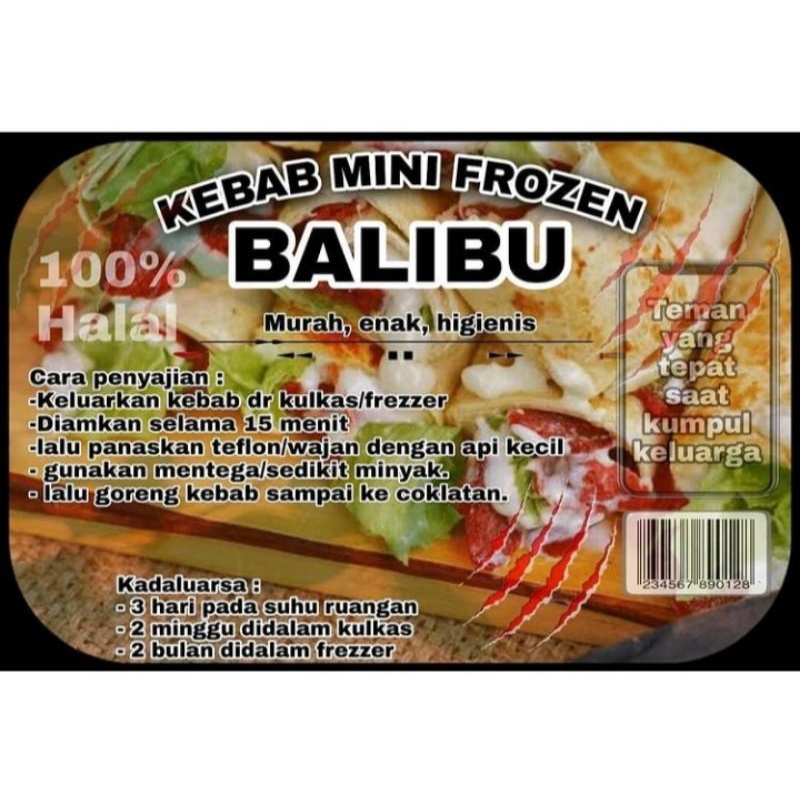 

Kebab Frozen Balibu