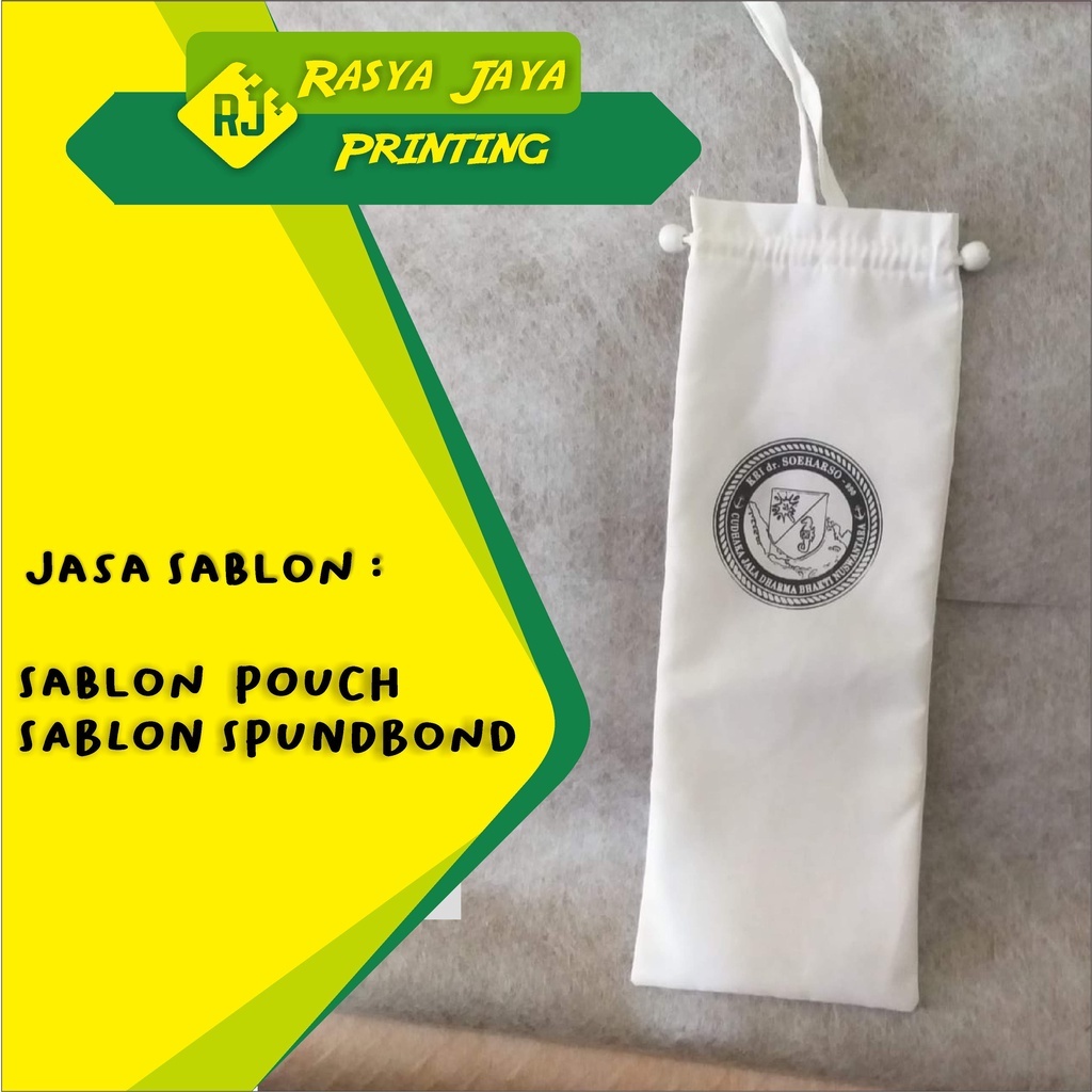 Pouch Serut Custom | Pouch Parfum Custom | Kantong Parfum Custom | Pouch Souvenir | Pouch Spundbond 