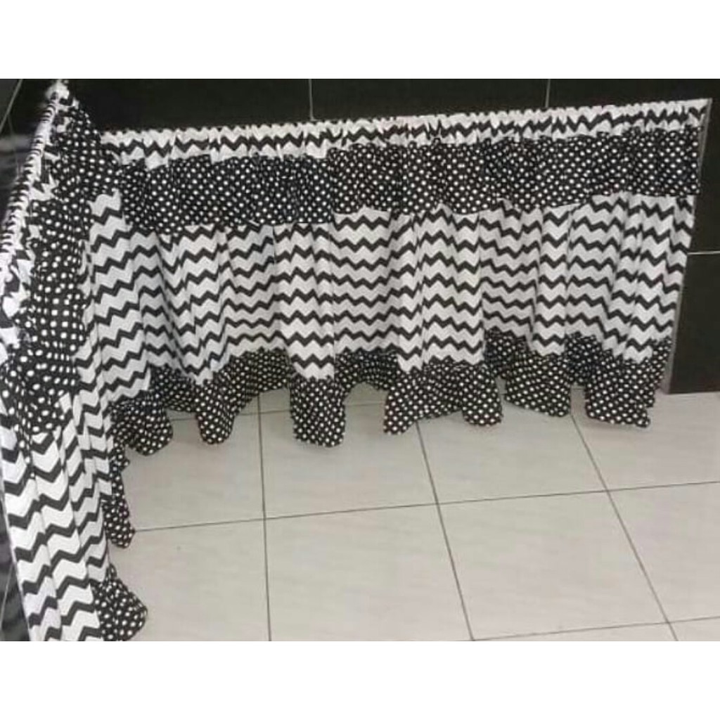 gorden kolong dapur poni premium / gorden kolong dapur / gorden meja dapur / gorden kolong / gorden 