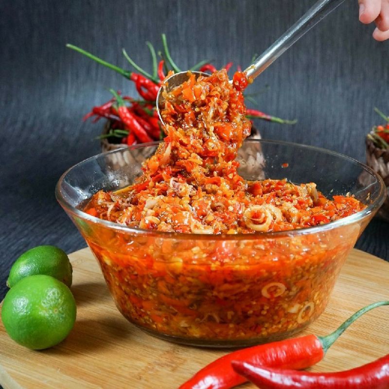 

Sambel Cigur Teri Pedes Naon / Sambal Teri