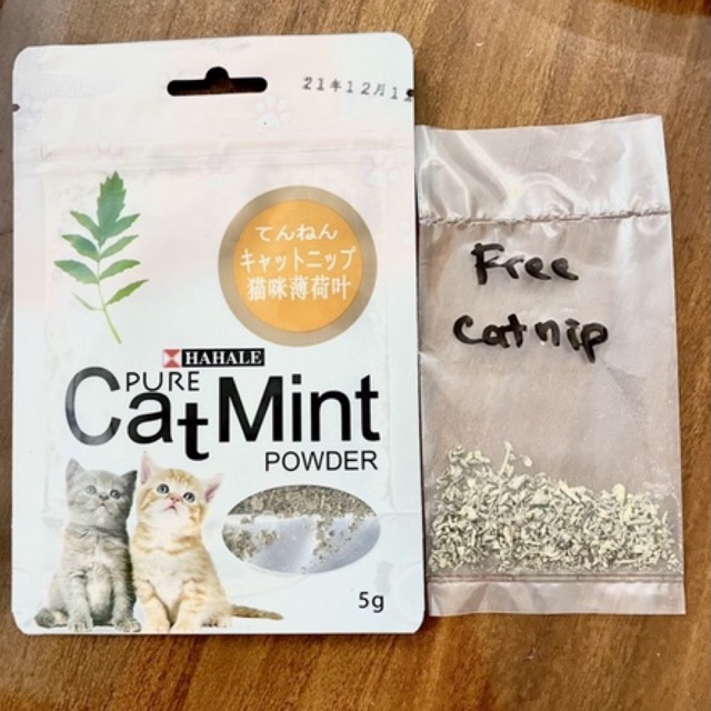 [TIDAK DIJUAL] Gratis Hahale Bubuk Catnip  / bubuk cat mint / cat nip