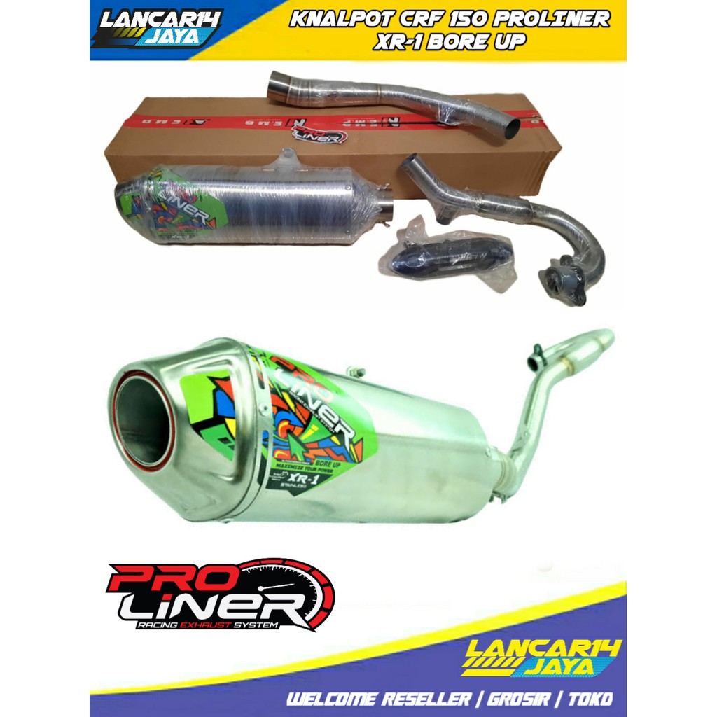 KNALPOT PROLINER XR-1 BORE UP CRF