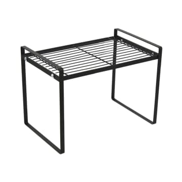 INFORMA Rak STORAGE SHELF BLACK 33X21X24HCM