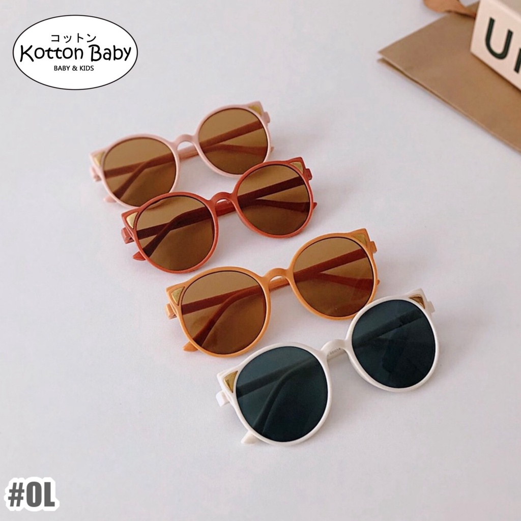 Kacamata Hitam Anak Bayi Anti UV Outdoor Sunglasses Unisex OIMG OL catalog