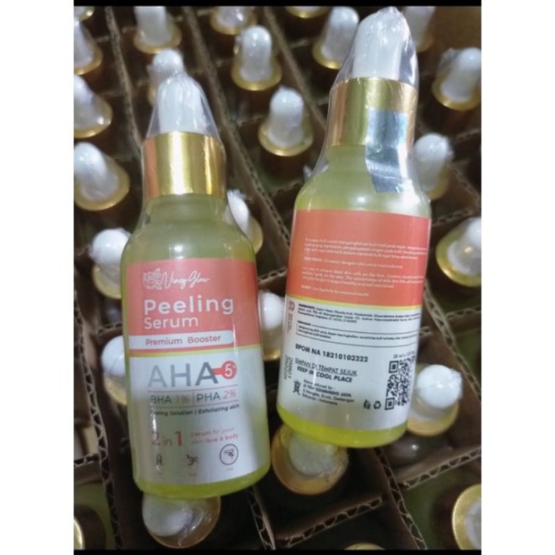 serum AHA vincy glow/peeling serum AHA/serum peeling AHA vincy glow