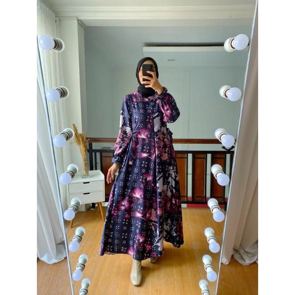 (real picture 100%) MALLORY Dress - DRESS PREMIUM - DRESS ZARA SILK - DRESS MURAH