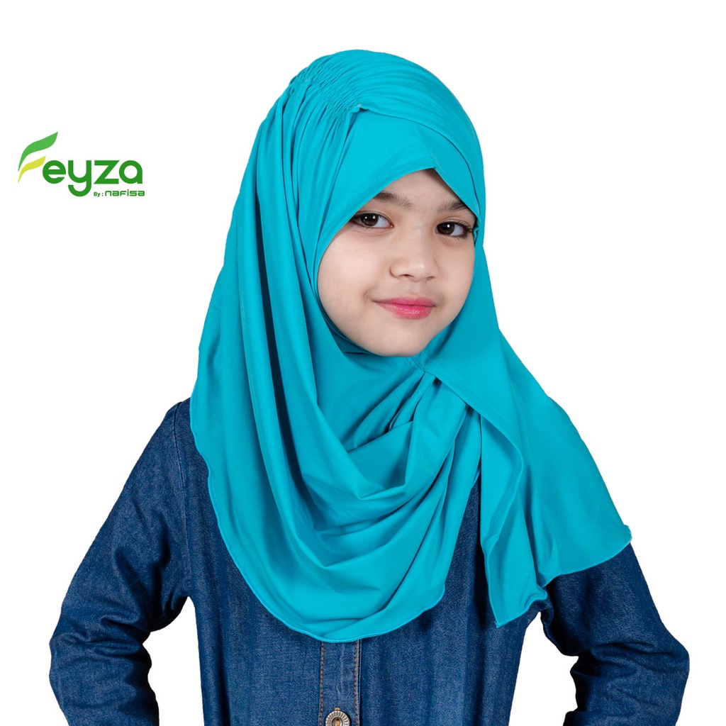 Jilbab Anak - Feyza Kiandra - Jilbab Bergo Usia 5-6 Tahun - Jilbab Modis Kids