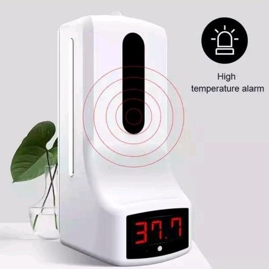

Termometer Dinding K9 Plus Hand Sanitizer Dispenser Otomatis Hot