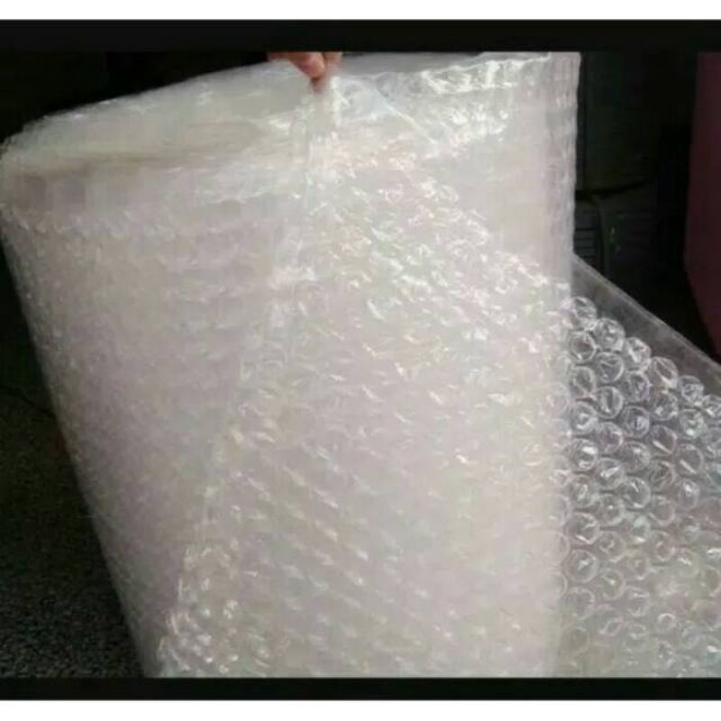 

BUBBLE WRAP (PLASTIK GELEMBUNG UNTUK TAMBAHAN PACKING)