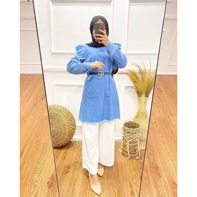 YEMA TUNIK JEANS RAWIS