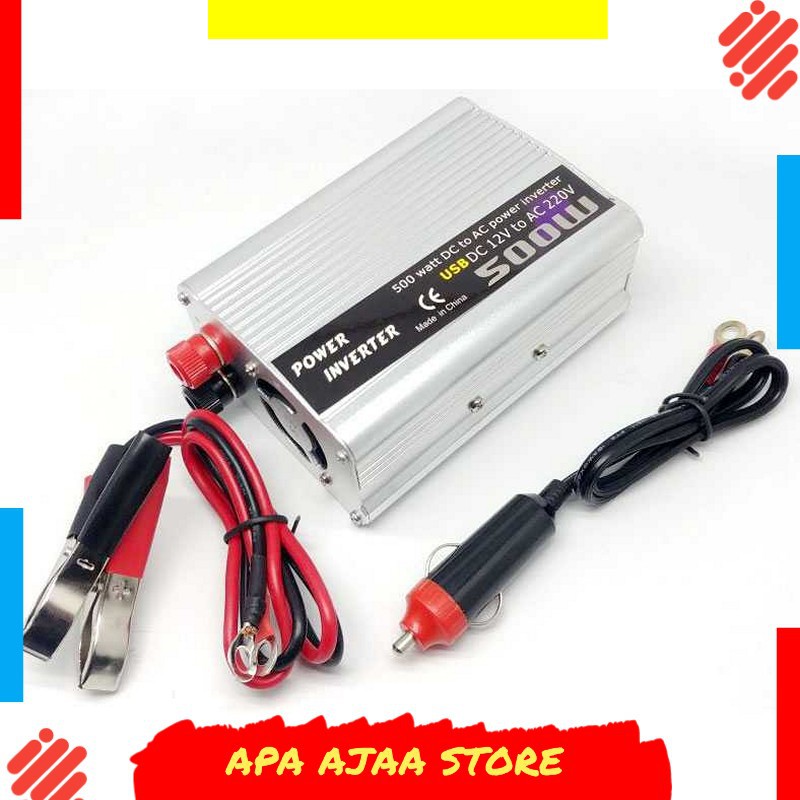Best Seller ! DOXIN Car Power Inverter DC 12V to AC 220V 500W
