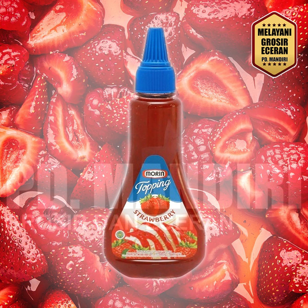 

MORIN TOPPING STRAWBERRY 310 GR